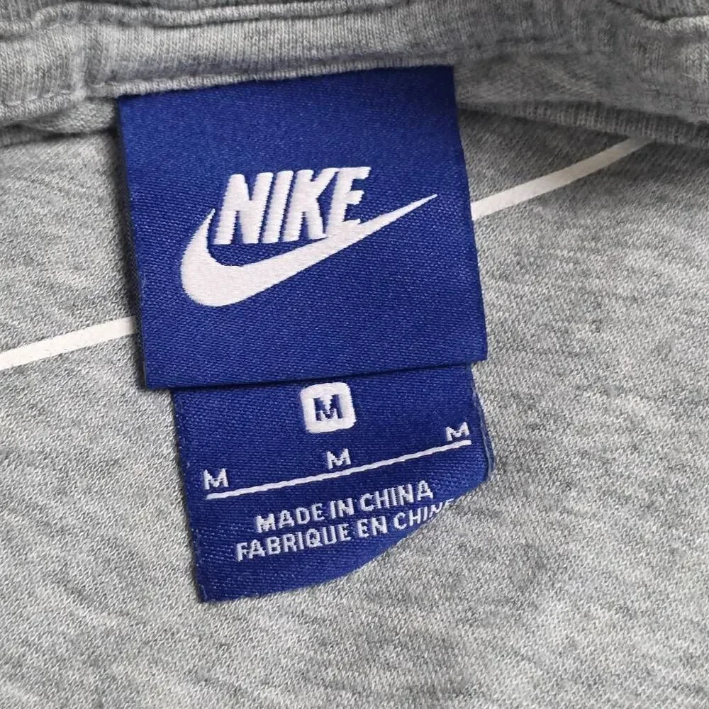 Nike Womens Medium Gray Logo Graphic Short Sleeve Tee - Picture 6 of 7